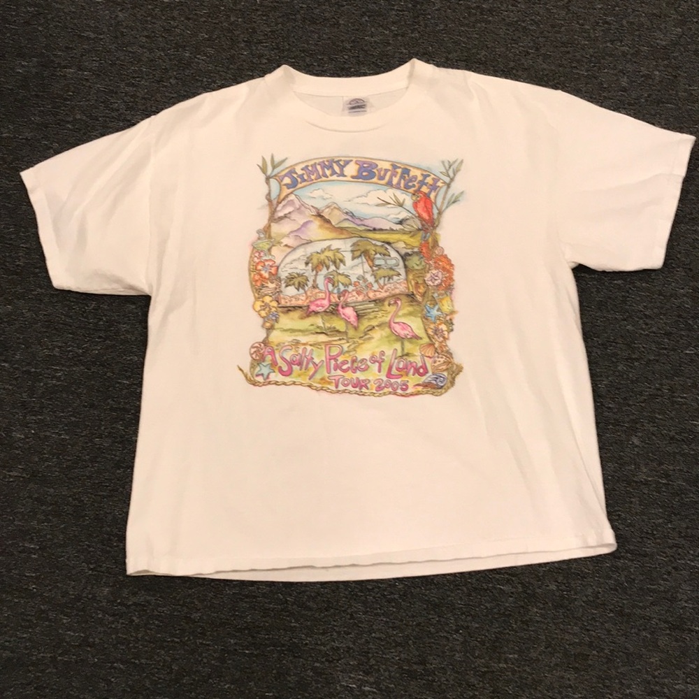2005 jimmy buffet tour shirt